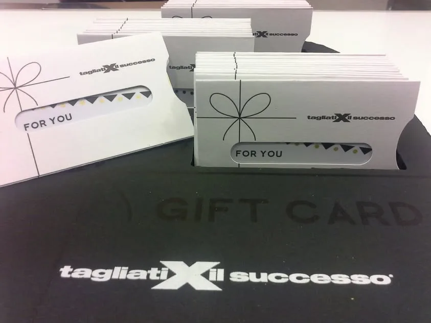 Gift card del salone Ilaria Hair Stylist
