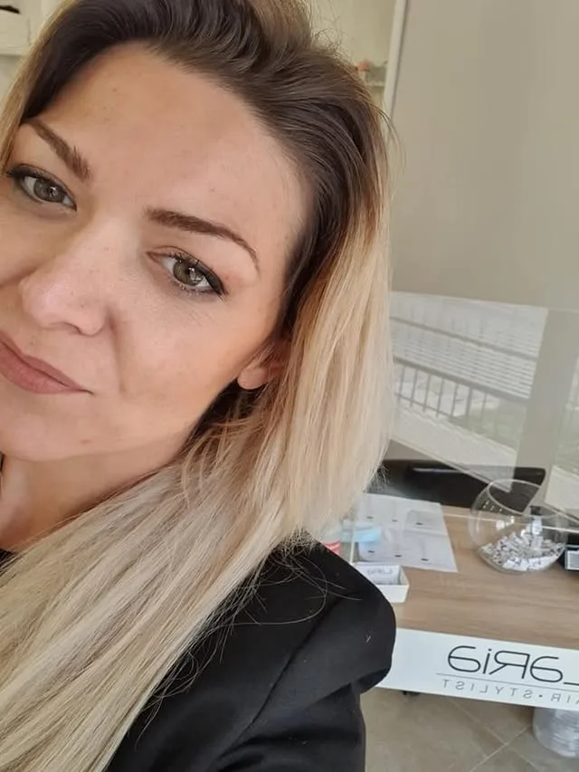 Ilaria nel suo salone